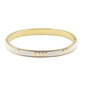 Retail $50 Kinsley Armelle Aro Collection Ashen Bracelet*18K Gold ION Plated*